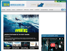 Tablet Screenshot of moviexclusive.com